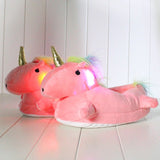 Light Up Unicorn Slippers