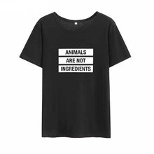Load image into Gallery viewer, Animals Are Not Ingredients T-Shirt