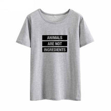 Load image into Gallery viewer, Animals Are Not Ingredients T-Shirt