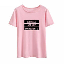 Load image into Gallery viewer, Animals Are Not Ingredients T-Shirt