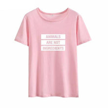 Load image into Gallery viewer, Animals Are Not Ingredients T-Shirt