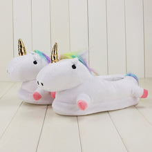 Load image into Gallery viewer, Light Up Unicorn Slippers
